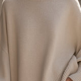 Ludovica | Sweater Oversize com Decote Largo