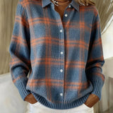 Candida | Cardigan aos Quadrados