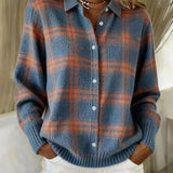 Fiammetta | Cardigan em Malha xadrez