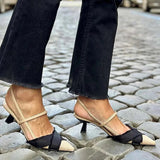 Florette - Elegantes sapatos slingback
