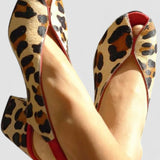 Louison - Sandálias com padrão leopardo