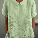 Liliana - Camisa Bordada Floral