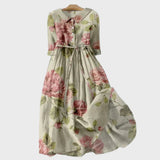 Vestido Romântico Floral