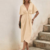 Caia - Vestido Midi Envelope