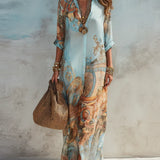 Mara | Vestido elegante de verão de corte fluido