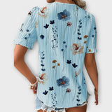 Emília - Blusa com decote em V