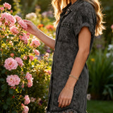 Kateřina | Vestido de camisa em denim