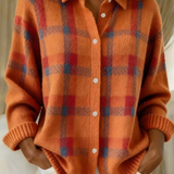 Fiammetta | Cardigan em Malha xadrez