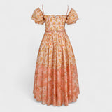Valentina - Vestido Floral Coral