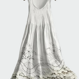 Vestido com Renda Inglesa