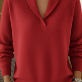 Nella | Sweater com Scolho em V