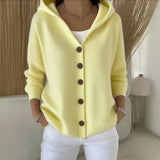 Rosetta | Cardigan com Capuz