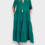Carlota - Vestido Maxi com Movimento
