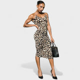 Leopardo - Vestido Justo Sexy