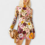 Dolores - Vestido com estampado flores