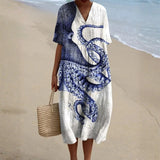 Oriana - Vestido Inspirado pelo Oceano
