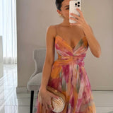Giselle | Maxi-Vestido Encantador com Estampa Floral