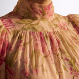 Rosario | Vestido Longo Floral em Chiffon