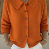 Velia | Cardigan com Gola de Camisa