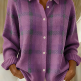 Candida | Cardigan aos Quadrados