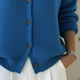 Velia | Cardigan com Gola de Camisa