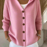 Rosetta | Cardigan com Capuz