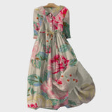 Vestido Boêmio Floral