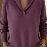 Nella | Sweater com Scolho em V