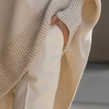 Ludovica | Sweater Oversize com Decote Largo