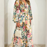 Celine | Vestido Feminino com Padrão Floral