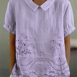 Liliana - Camisa Bordada Floral