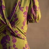 Vestido Maxi Floral com Caimento Fluido
