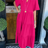 Carlota - Vestido Maxi com Movimento