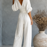 Risel | Tuta elegante a perna larga