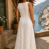 Della | Elegante Vestido Maxi Bordado