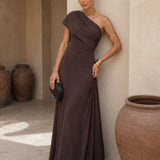 Vestido Toledo em castanho