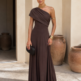 Vestido Toledo em castanho