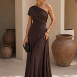 Vestido Toledo em castanho