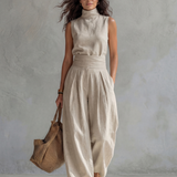 Maria | Conjunto completo de palazzo e top