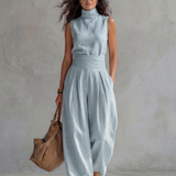 Maria | Conjunto completo de palazzo e top