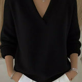 Viola | Sweater Macio com Decote em V