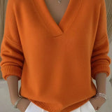 Viola | Sweater Macio com Decote em V