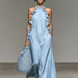 Lua | Vestido Maxi com Bolsos
