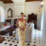 Julieta - Vestido Comprido com Volantes