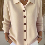 Fosca | Cardigan com Gola e Botões