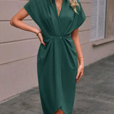 Caia - Vestido Midi Envelope
