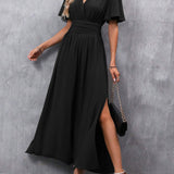 Eterna - Vestido Maxi Elegante Preto