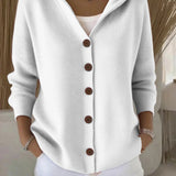 Rosetta | Cardigan com Capuz
