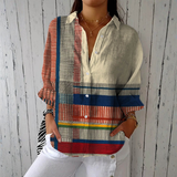 Viviana - Blusa com Motivo Artístico