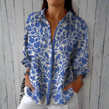 Elise - Blusa de Jardim com Pássaros